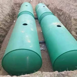 混凝土化粪池安装现场